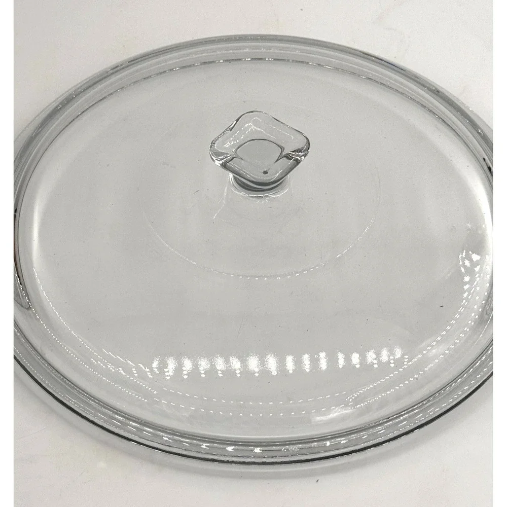 Glass Casserole Lid Anchor Hocking Fire King 8.5